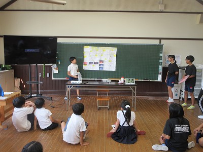 夏休み課題発表会7夏休み課8