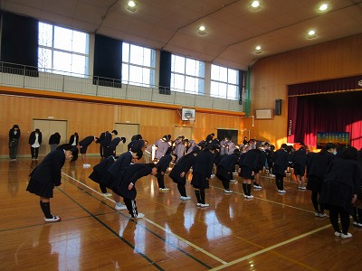 3学期始業式