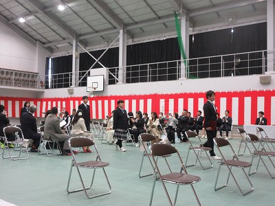 東雲高校入学式1