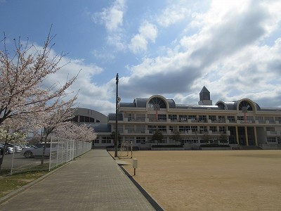 味間小学校入学式7