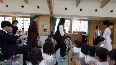 こんだ認定こども園入園式2