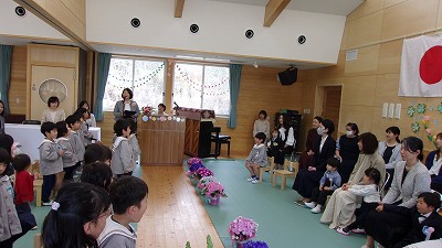 こんだ認定こども園入園式4