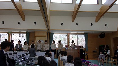 こんだ認定こども園入園式5