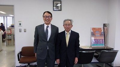 桑村先生訪問1