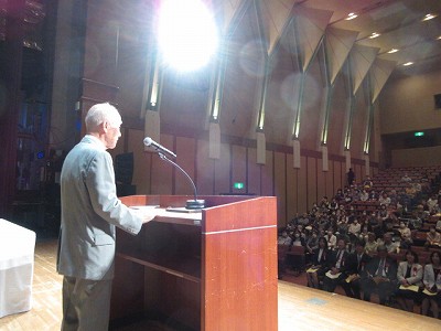 高齢者大学開講式4