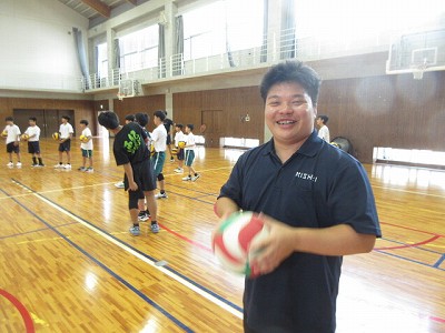 バレーボール部試行8