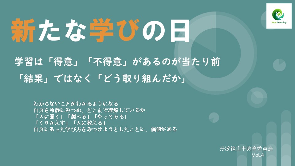 新たな学びの日4
