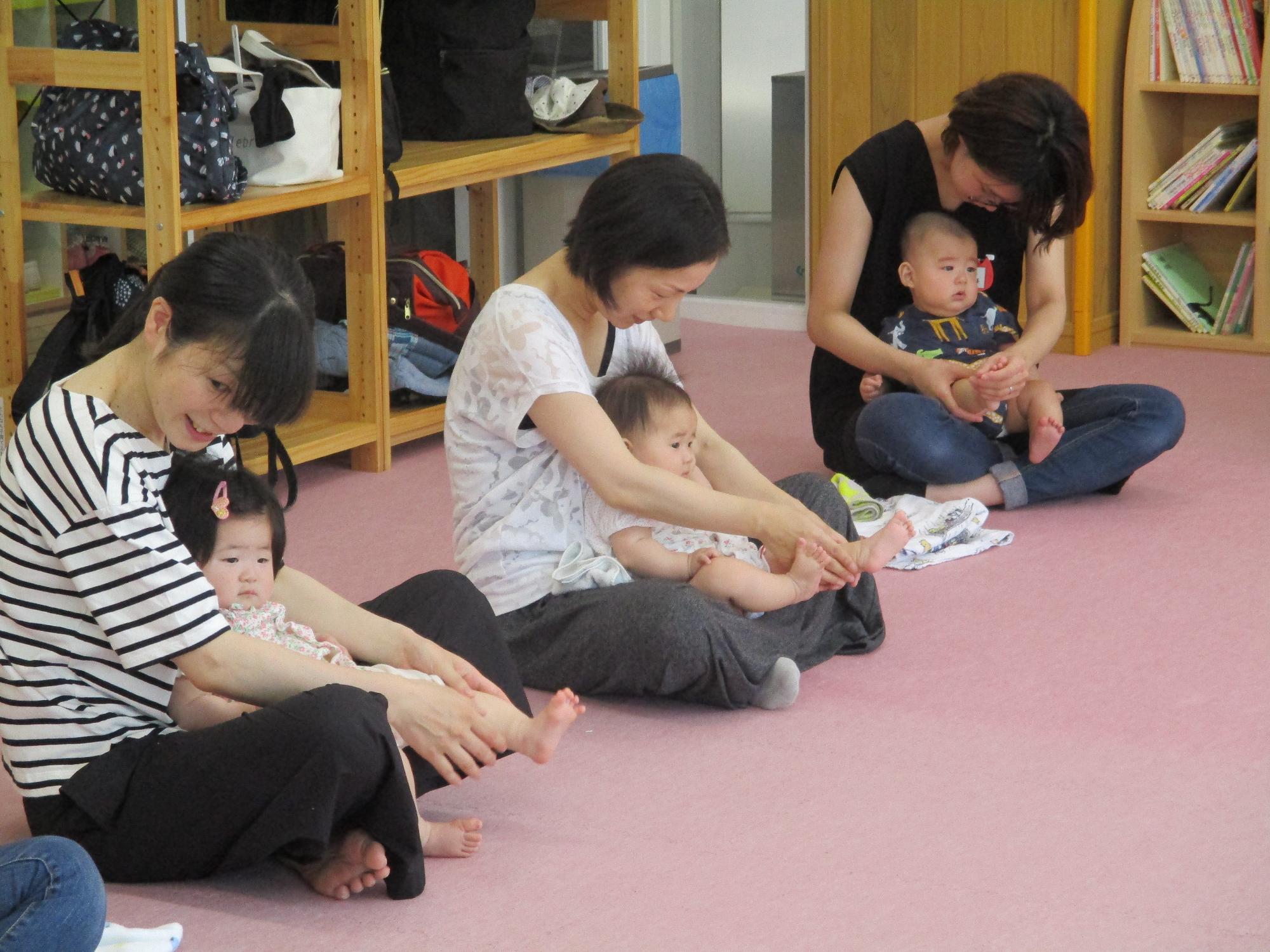 親子でふれあって遊ぼう！
