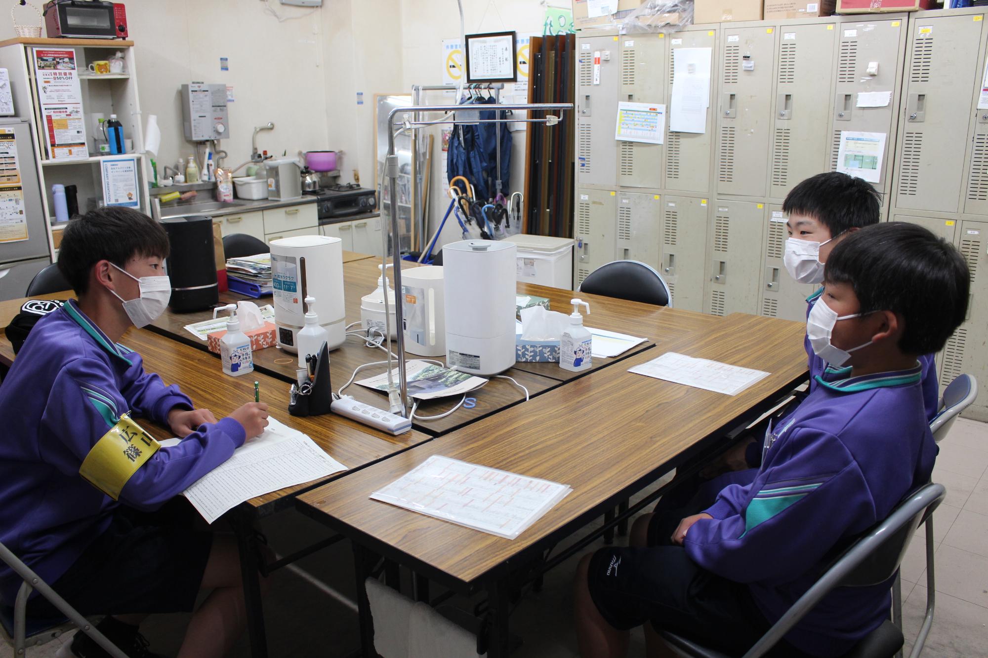 トライやるウィークの様子