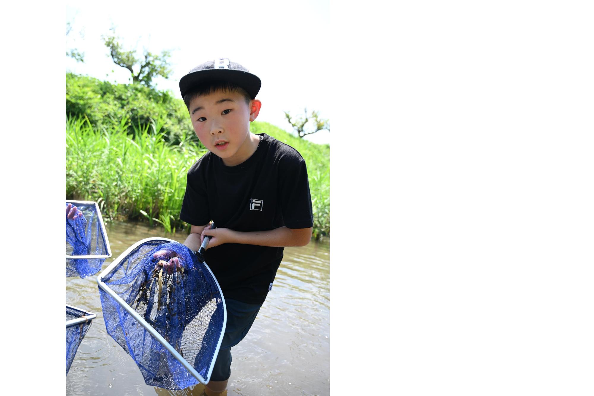 じゃことりをする前田君