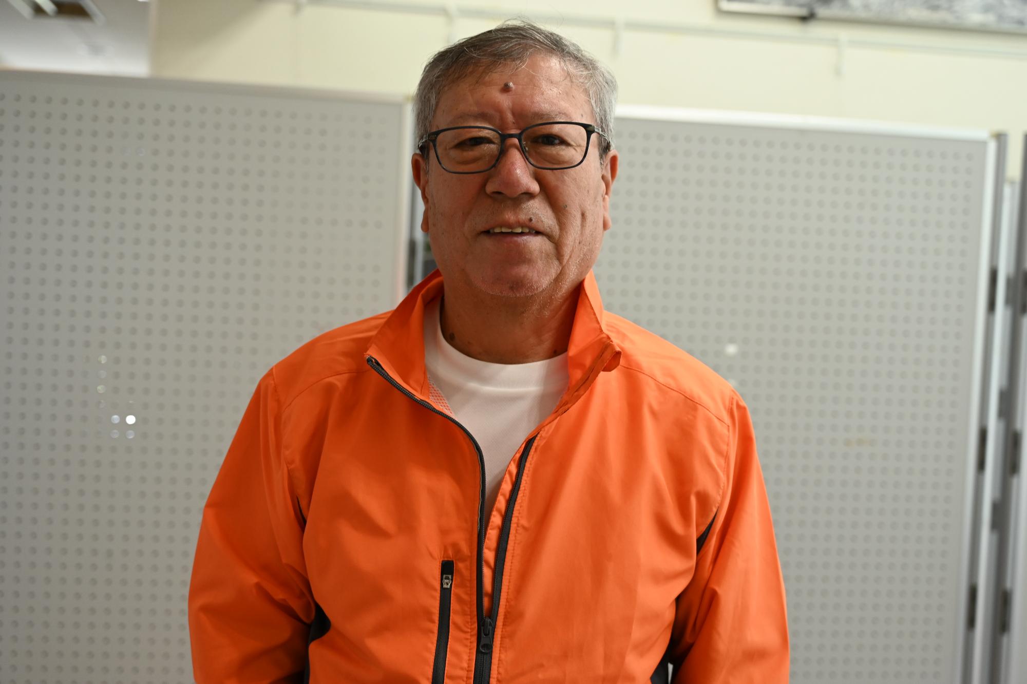 会長の岡本さん