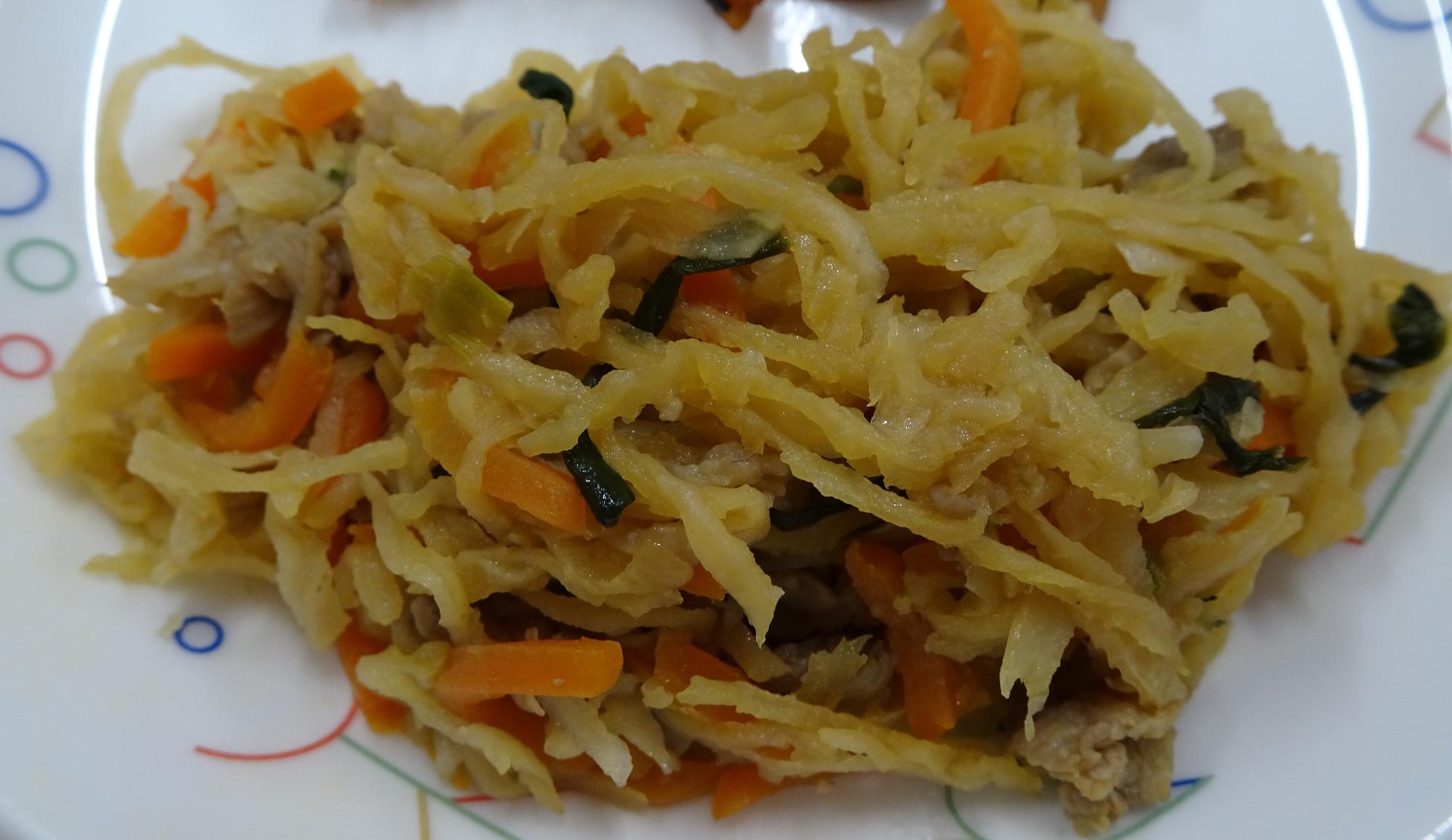 切り干し大根の炒めナムル