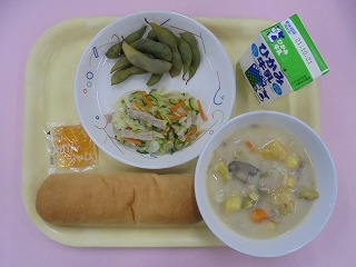 令和3年10月13日の丹波篠山市学校給食