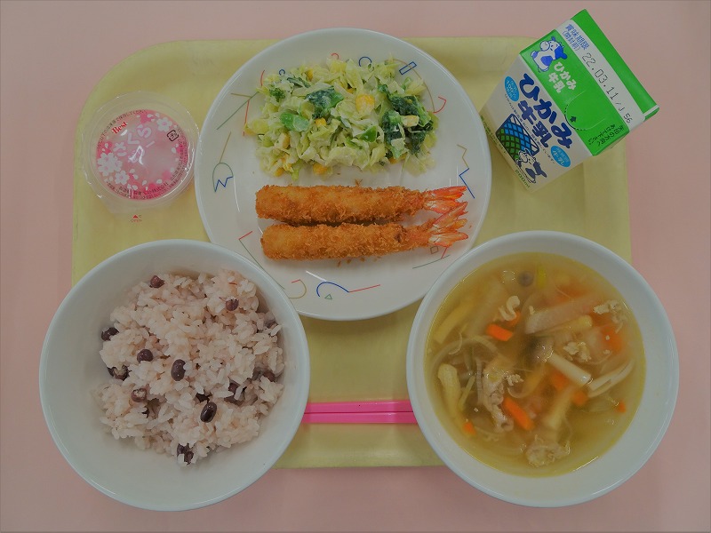 令和4年3月4日の丹波篠山市学校給食(東部センター)