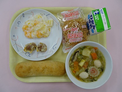 令和3年10月28日の丹波篠山市学校給食