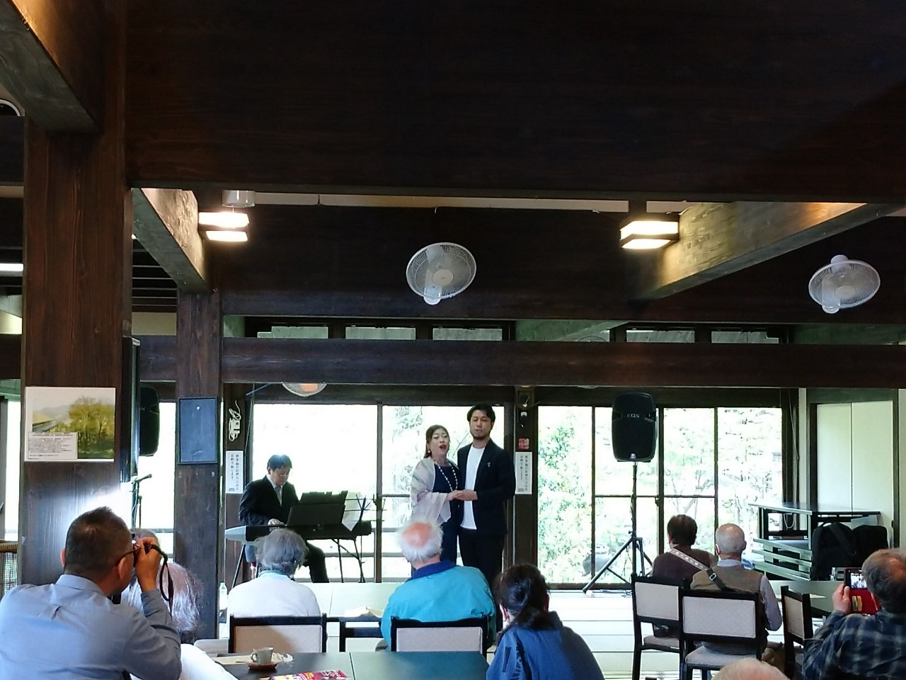 『ドン・ジョヴァンニ』ハイライトコンサートのミニコンサートinこんだ薬師温泉ぬくもりの郷