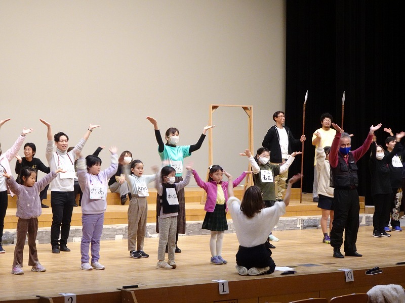 丹波篠山市民ミュージカル 練習風景