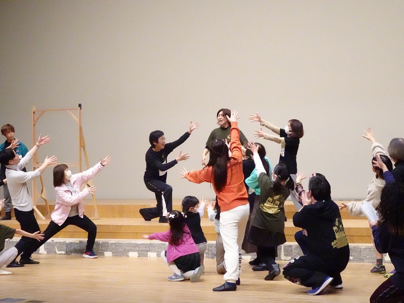 丹波篠山市民ミュージカル 練習風景