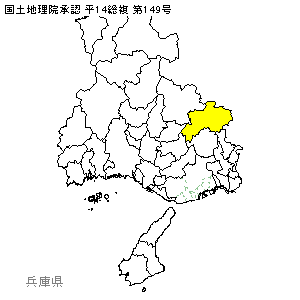 丹波篠山の地図情報 丹波篠山市