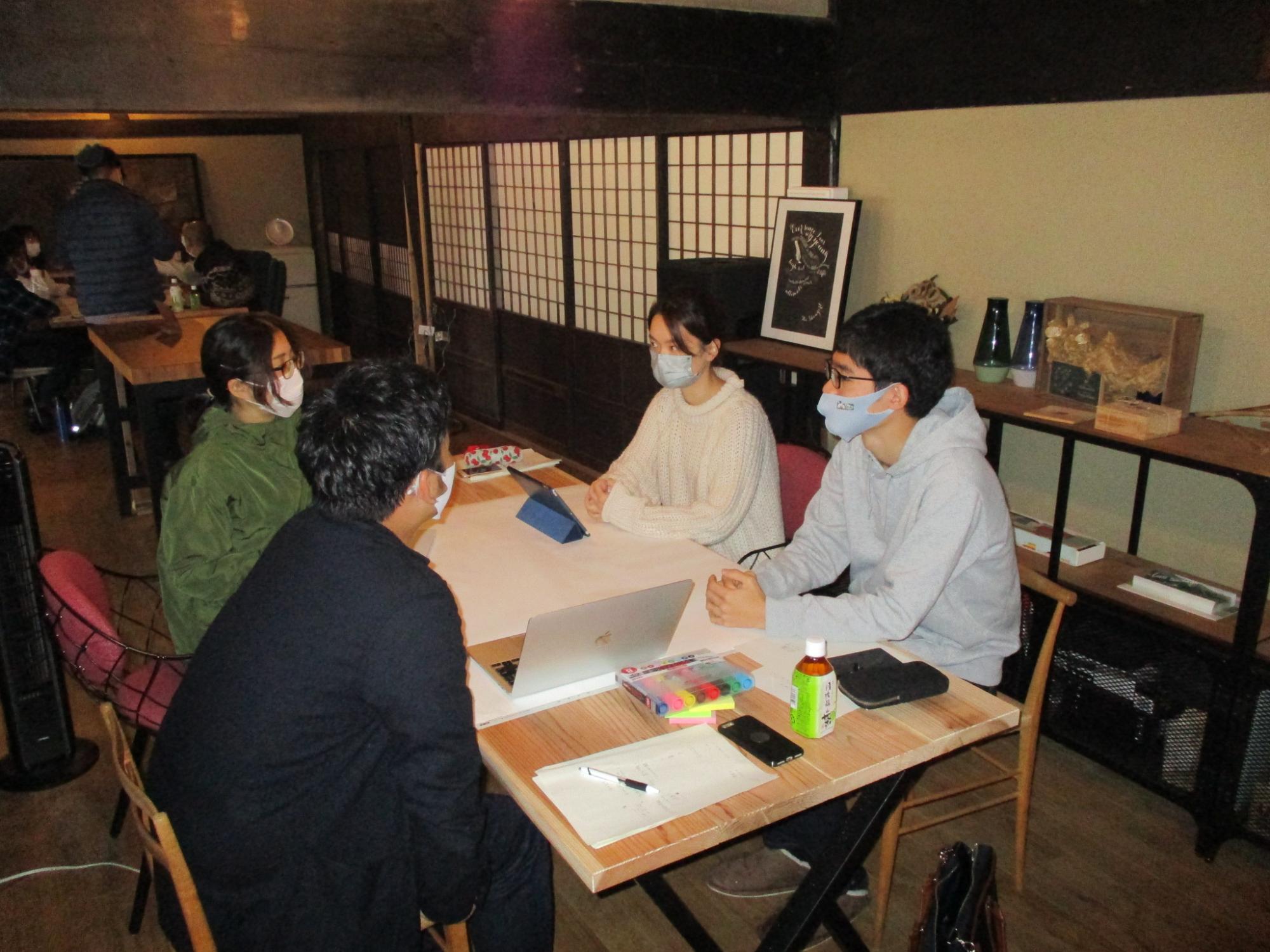 話し合いの風景