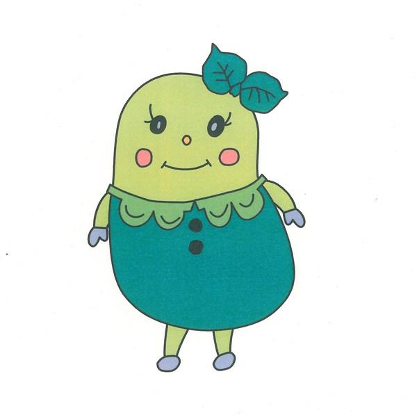 公式デザインまめりんのイラスト