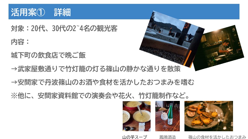 発表のスライド