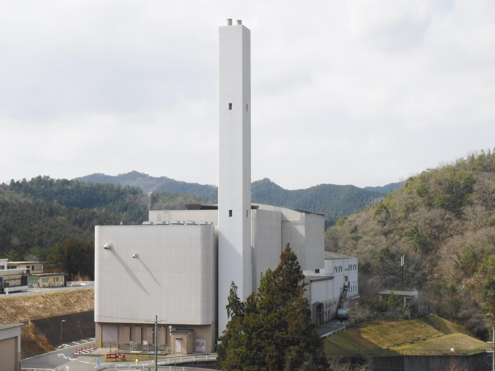 清掃センターを外から撮った写真