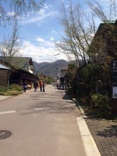 小布施町の穏やかな風景写真