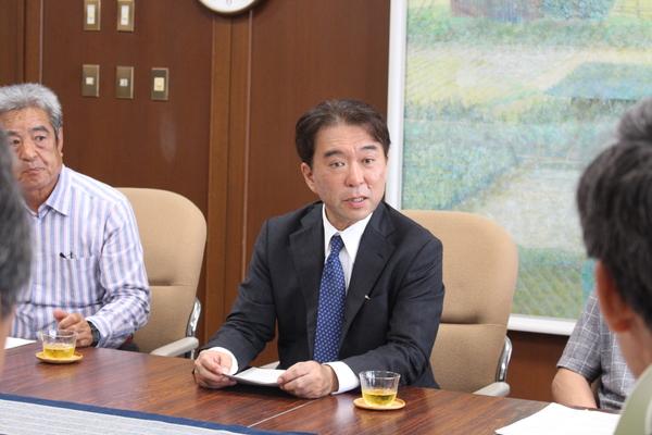 林 尚司さんが話をしている様子の写真