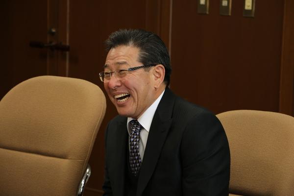 笑顔の内藤 正啓（ないとう まさひろ）さんのアップ写真