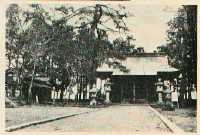 1955年の青山神社社殿の写真