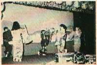 1954年デカンショ踊りで全国民謡大会に出演した時の写真
