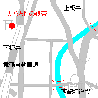垂乳根の公孫樹の地図