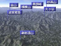 丹波の山々の画像