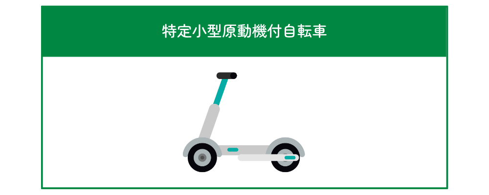 特定小型原動機付自転車
